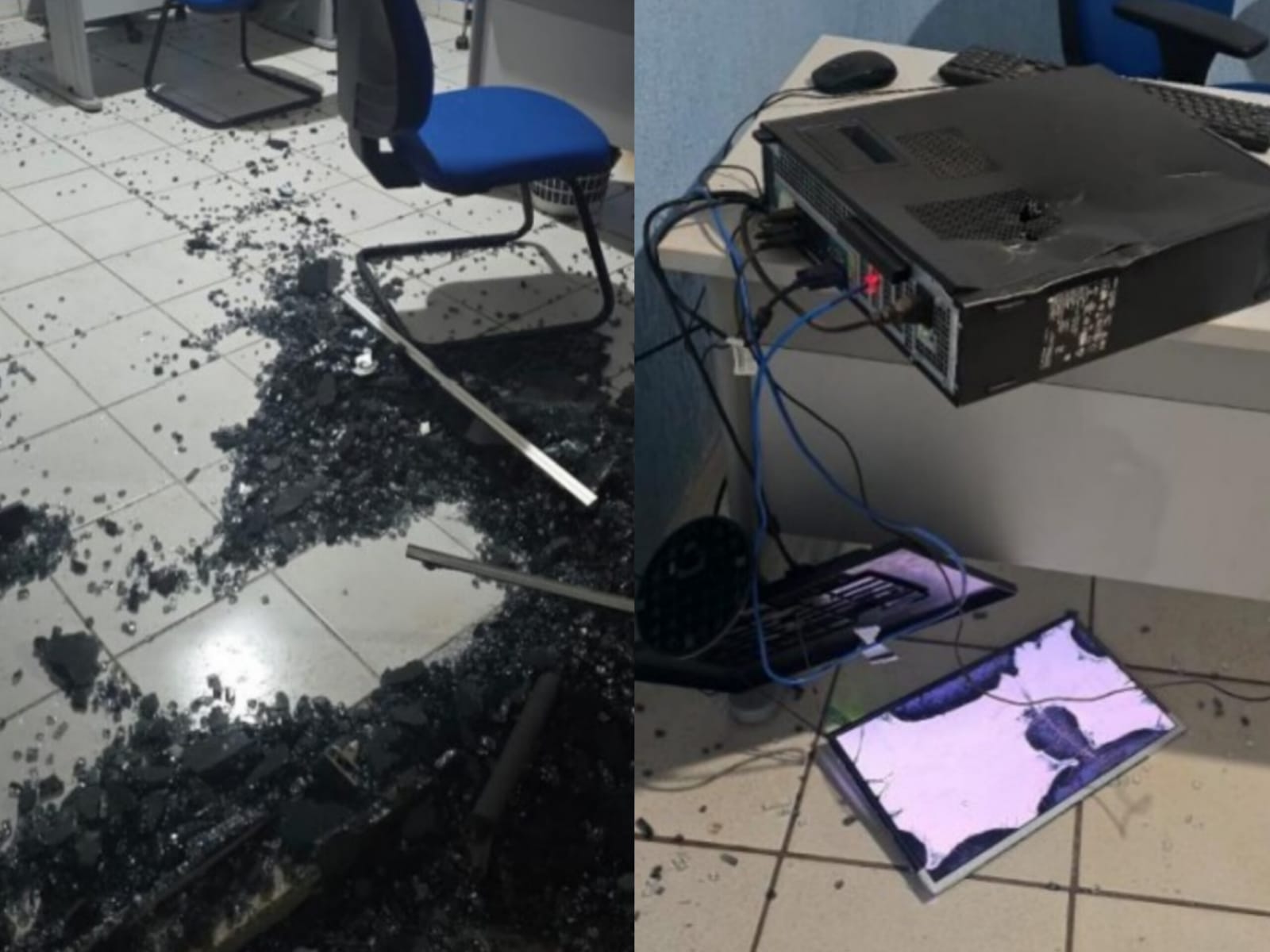Prejuízo foi estimado em R$ 12 mil. (Foto: Reprodução)