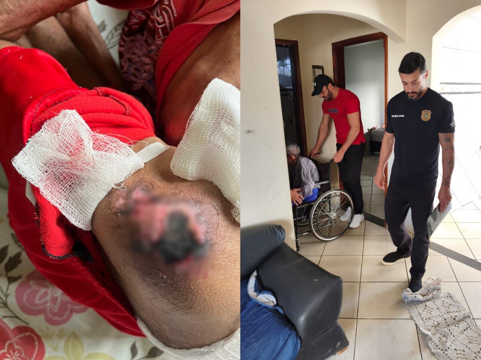 Idosos foram resgatados de situações degradantes. (Foto: Divulgação/PC)