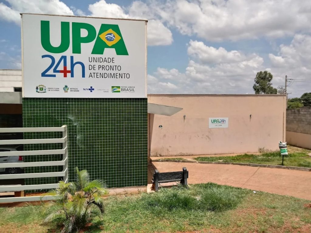 Bebê foi levado pelos pais até a UPA Itaipu, já em óbito. (Foto: Reprodução)