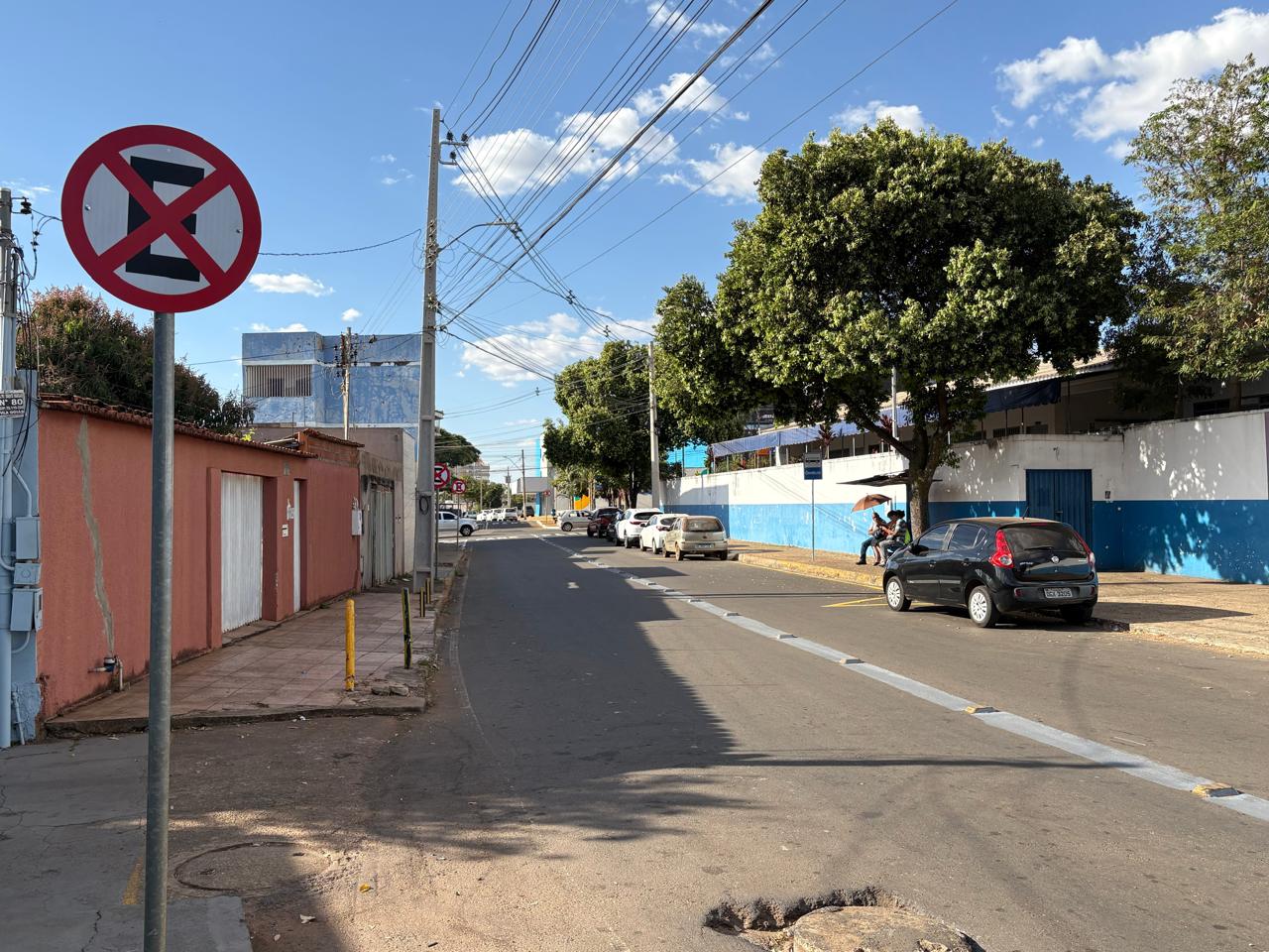 Placas foram instaladas