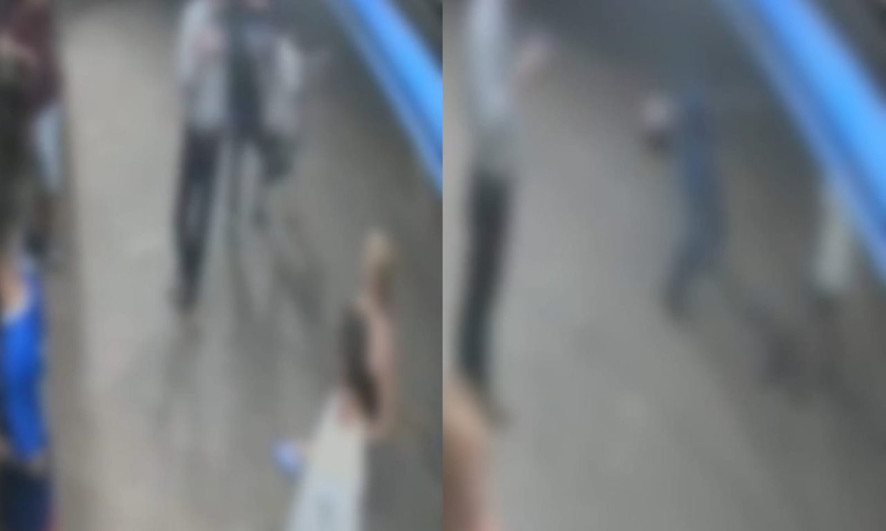 Homicídio brutal foi flagrado pelas câmeras de segurança do estabelecimento. (Foto: Divulgação/PC)