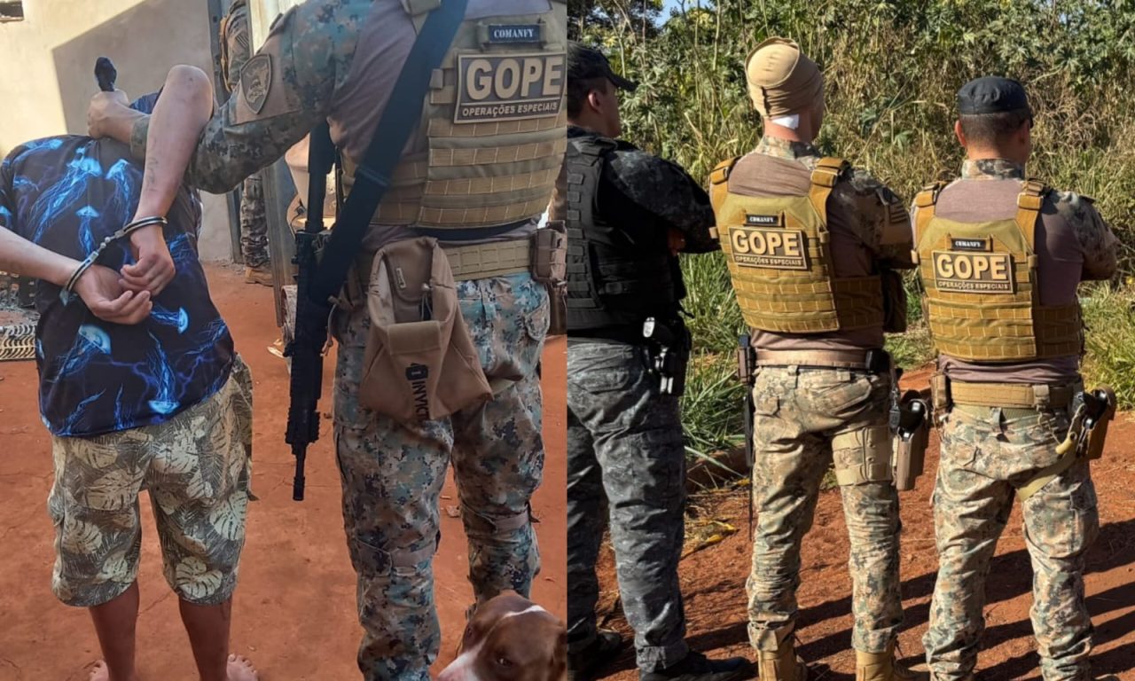 Jovem, que estava foragido, foi encontrado e preso novamente. (Foto: Divulgação)