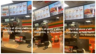 Funcionária de fast food é flagrada realizando todas as funções sozinha e arrecada R$ 220 mil em vaquinha