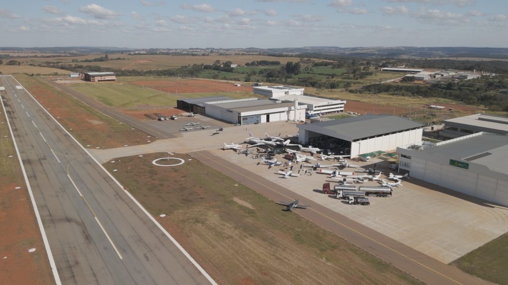 Aeroporto de Goianápolis tem atraído milionários para a região. (Foto: Divulgação)