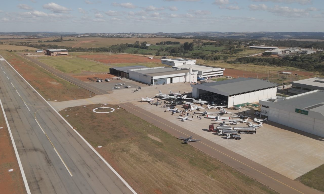 Aeroporto de Goianápolis tem atraído milionários para a região. (Foto: Divulgação)