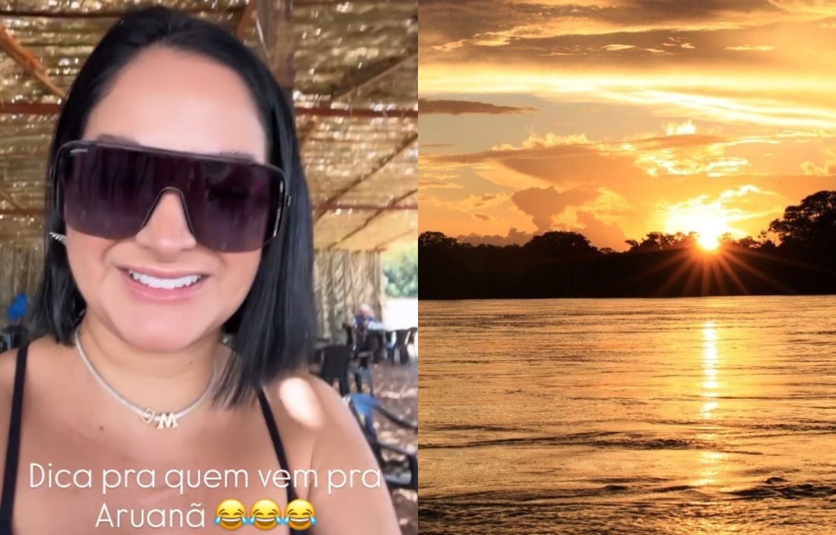 Influenciadora goiana dá dica valiosa para quem está pensando em ir a Aruanã