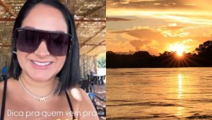 Influenciadora goiana dá dica valiosa para quem está pensando em ir a Aruanã