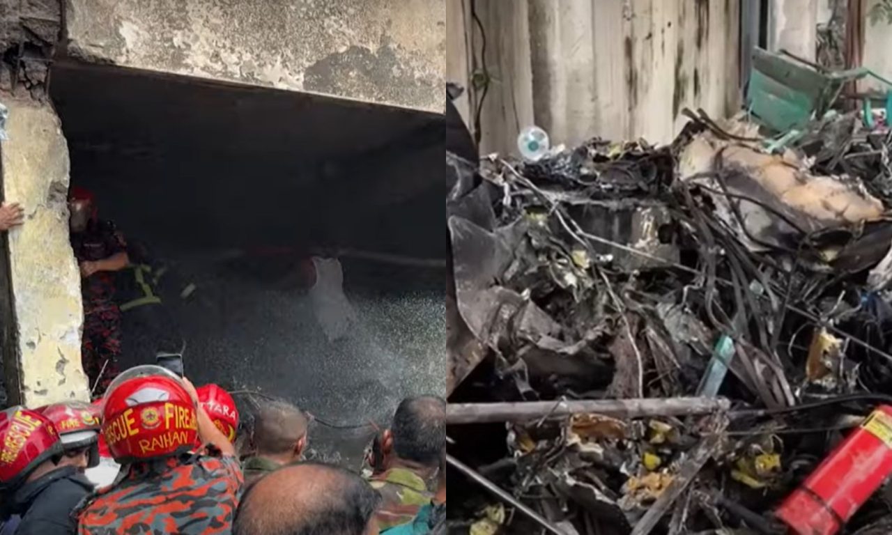 Queda de avião matou 20 pessoas em Bangladesh.
