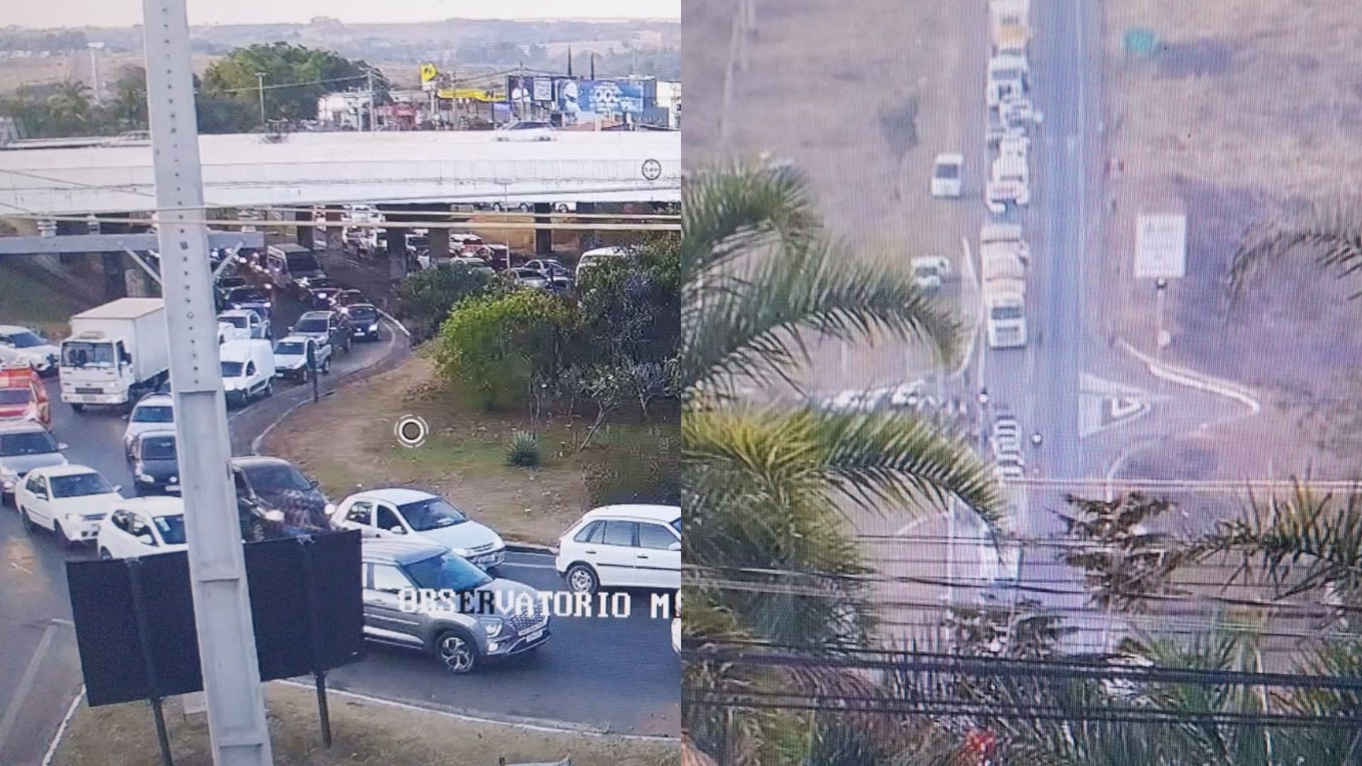 Congestionamento na BR-414 já ultrapassa os 4 km.