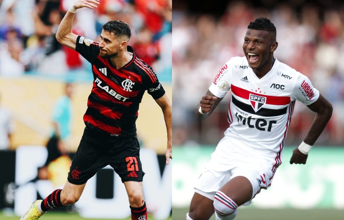 Onde assistir Flamengo x São Paulo pelo Brasileirão neste sábado (12)