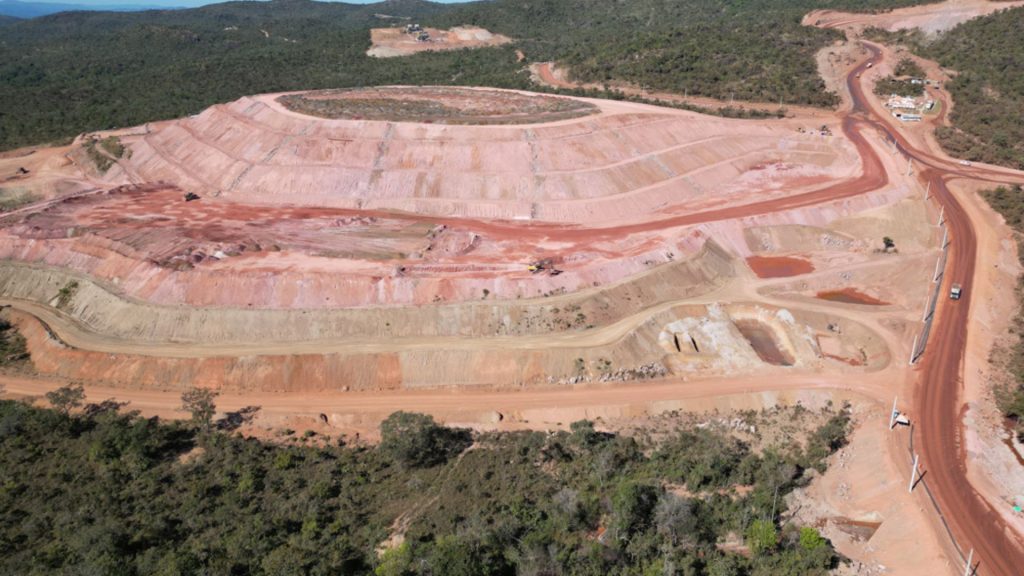 Operação da mineradora Serra Verde em terras raras de Minaçu. (Foto: Divulgação/SVPM)