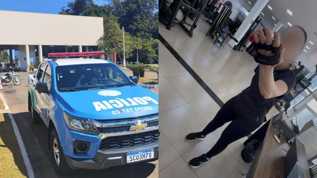 Abordagem provocou o acionamento da Polícia Militar (PM) (Foto: Reprodução)