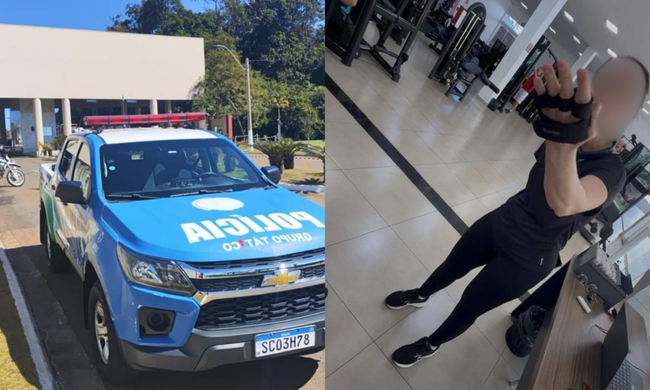 Abordagem provocou o acionamento da Polícia Militar (PM) (Foto: Reprodução)