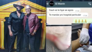 Marcelo Lima compartilhou a reação de Gusttavo após o ataque.