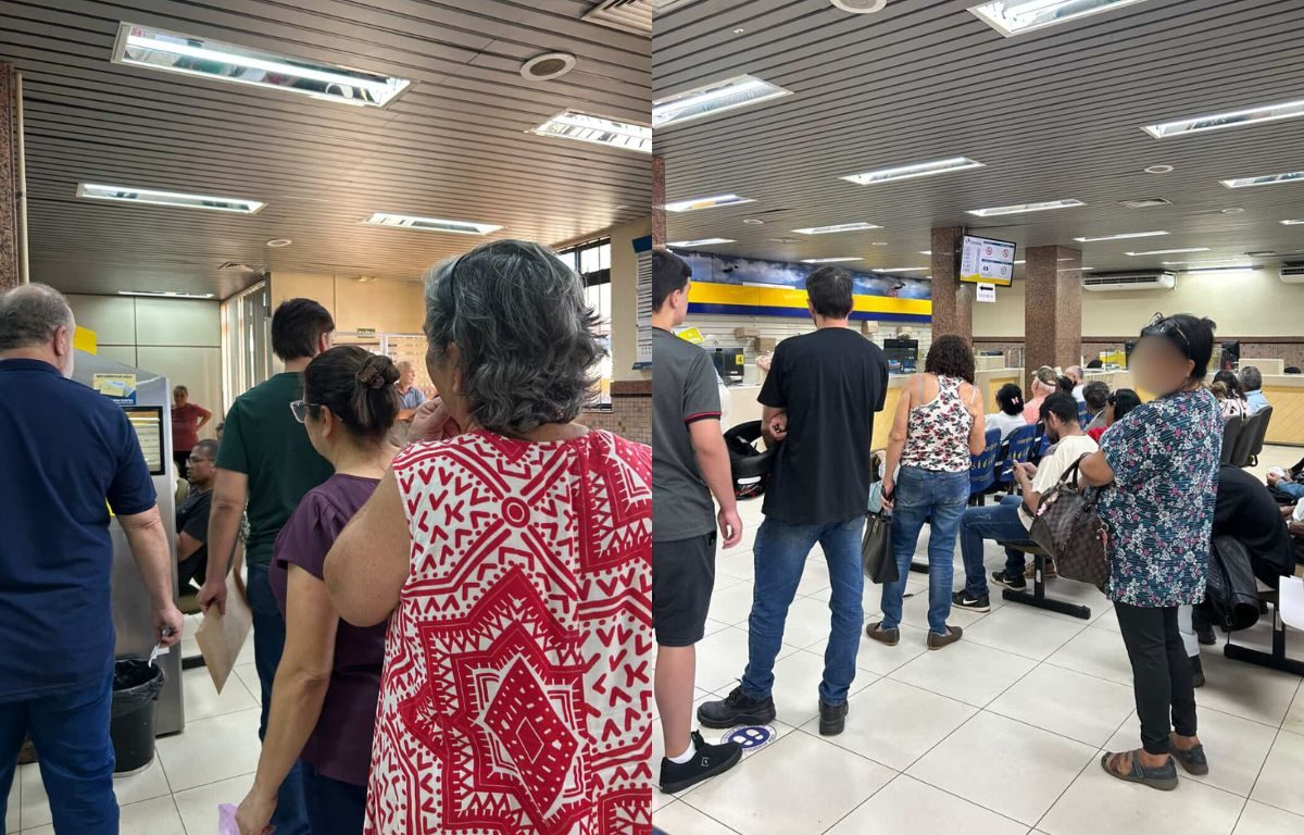 Fraude no INSS: aposentados e pensionistas lotam Correios de Anápolis em busca de atendimento