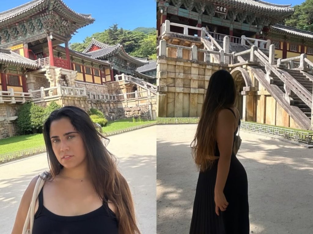 Jovem de Anápolis manda recado para inimigas: “não é por nada não, mas eu tô na Coreia do Sul”