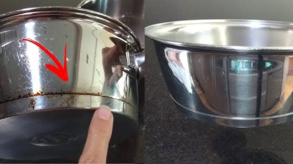 Dica simples para deixar as panelas de inox brilhando