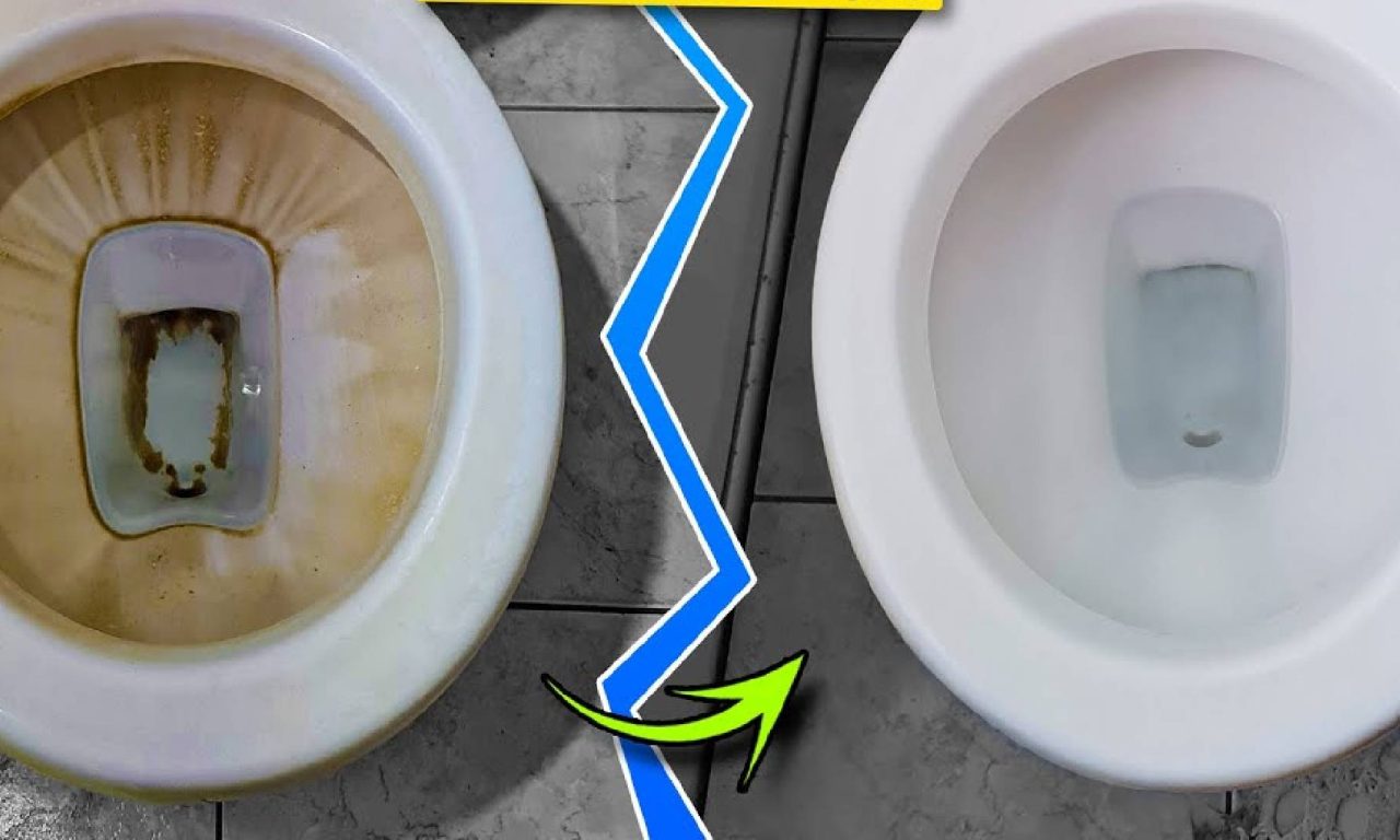 Como remover manchas difíceis do vaso sanitário de forma simples