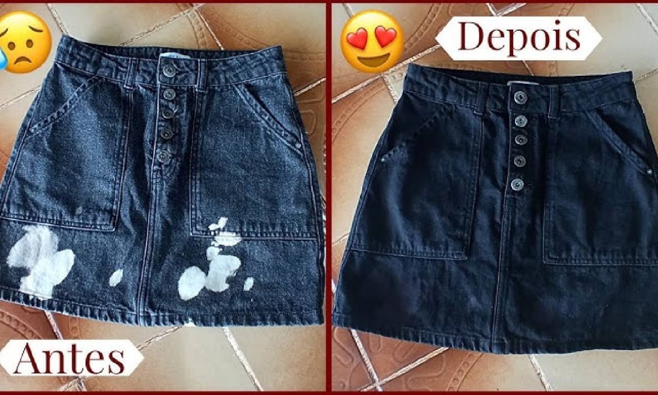Truque de ouro para recuperar roupas manchadas com água sanitária