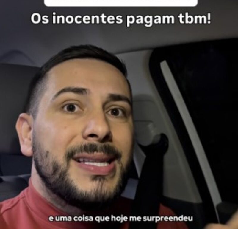 Motorista de aplicativo faz alerta importante para passageiros
