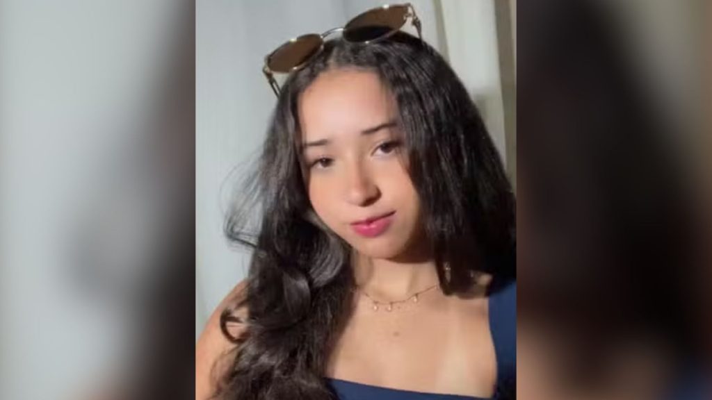 Ana Caroliny Siqueira, estagiária da Polícia Civil, sobreviveu a capotamento da viatura.