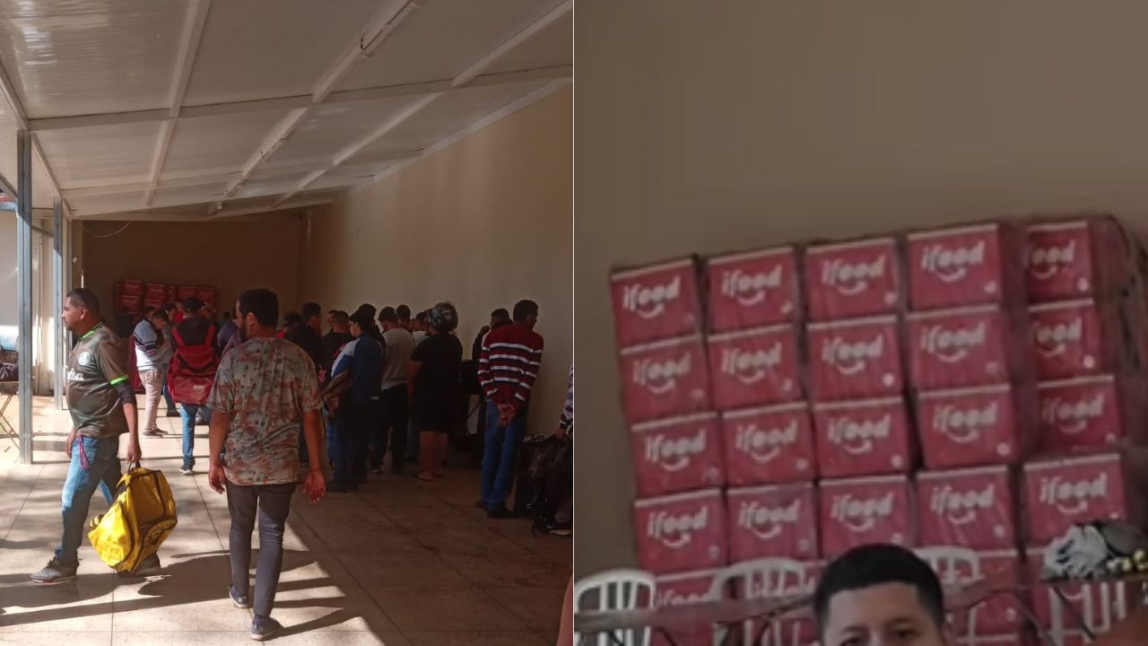 iFood promove troca de bags para entregadores em Anápolis