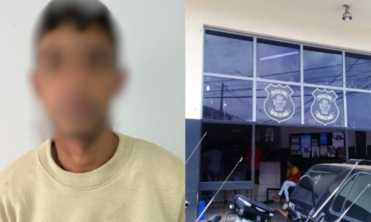 Suspeito foi preso e confessou participação no homicídio. (Foto: Reprodução)