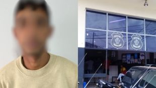 Suspeito foi preso e confessou participação no homicídio. (Foto: Reprodução)