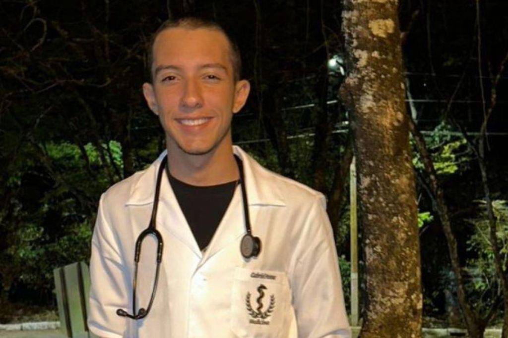 Estudante de Medicina Gabriel Bandeira Penna Oliveira.