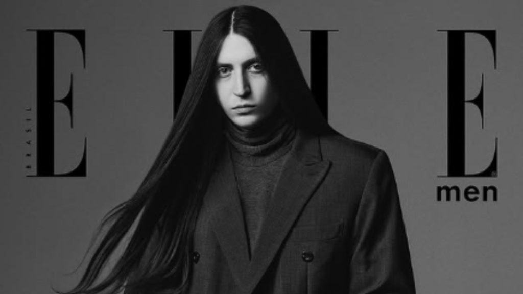 Felca na capa da revista Elle. (Foto: Reprodução/Instagram)