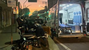 Acidente moto Uber Anápolis