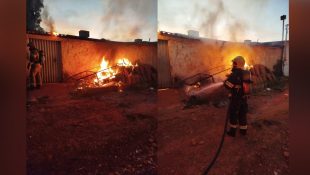 Incêndio em residência assusta moradores da Vila Góis: “nossa, acho que tem alguém lá dentro”