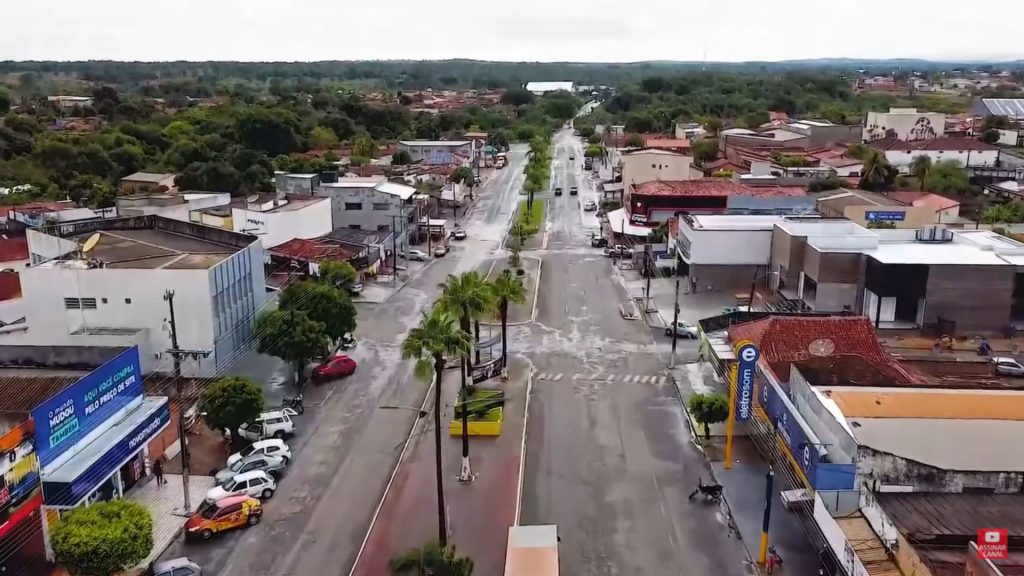 Vista aérea de Jussara.