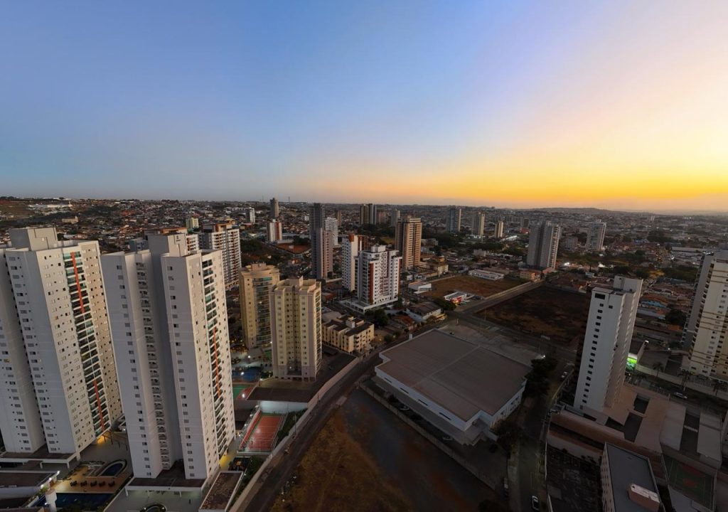 Vista aérea de Anápolis. (Foto: Divulgação/Sinduscon)