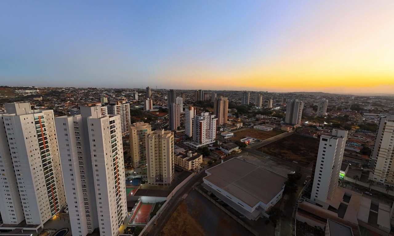 Vista aérea de Anápolis. (Foto: Divulgação/Sinduscon)