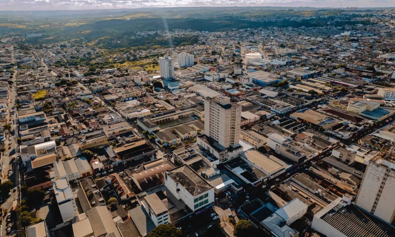 Vista aérea de Anápolis.