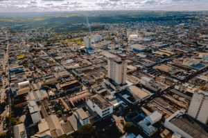 Vista aérea de Anápolis.