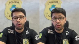Delegado Marcos Adorno mandou recado para traficantes de Anápolis. (Foto: Divulgação/PC)