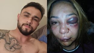 Bruno e companheira
