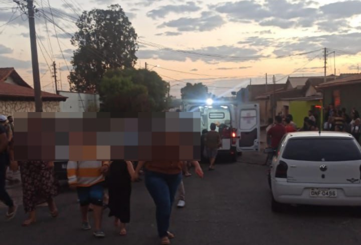 Vídeo mostra mulher caindo de paraquedas em Anápolis