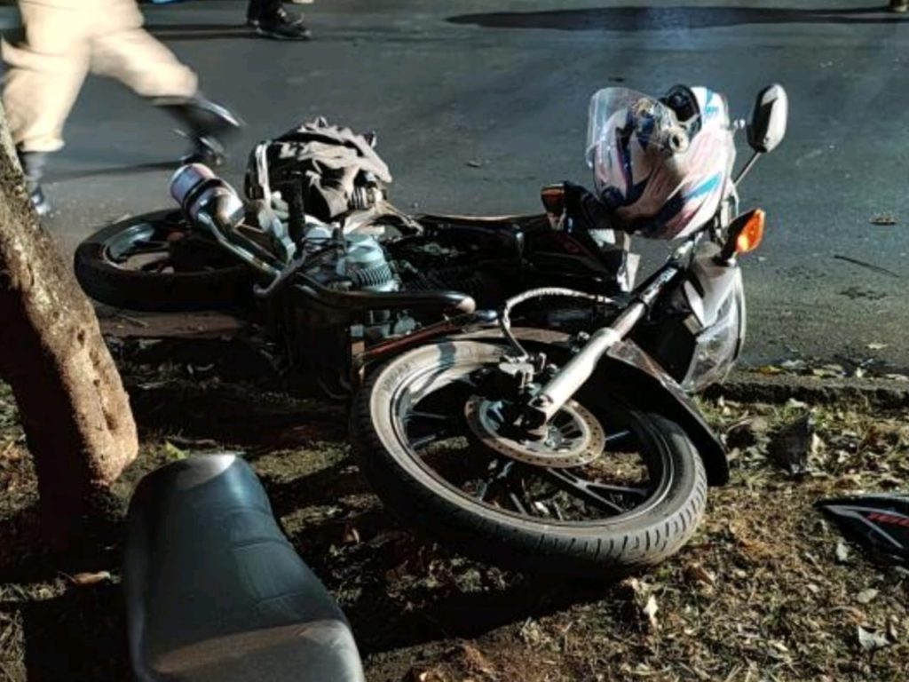 Adolescente não resistiu ao impacto. (Foto: Reprodução)