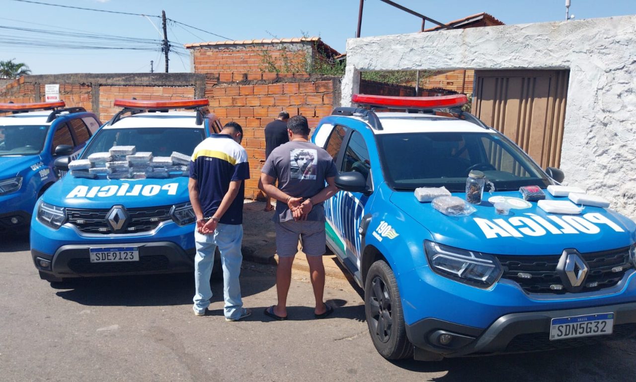 PM prende chefe do tráfico em Aparecida de Goiânia e apreende mais de R$ 500 mil em drogas