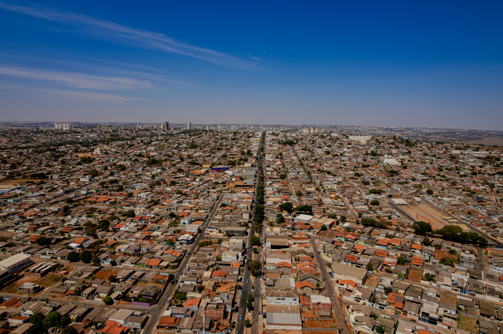Foto aérea da Grande Jaiara