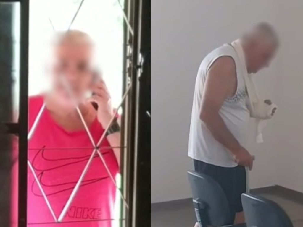 Idoso denunciou ter sido agredido pelo próprio filho, em Goiânia. (Foto: Reprodução)