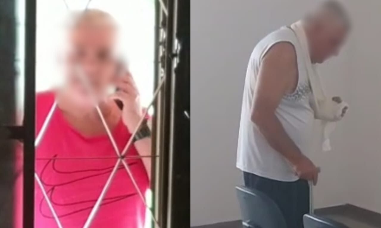 Idoso denunciou ter sido agredido pelo próprio filho, em Goiânia. (Foto: Reprodução)