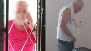 Idoso denunciou ter sido agredido pelo próprio filho, em Goiânia. (Foto: Reprodução)