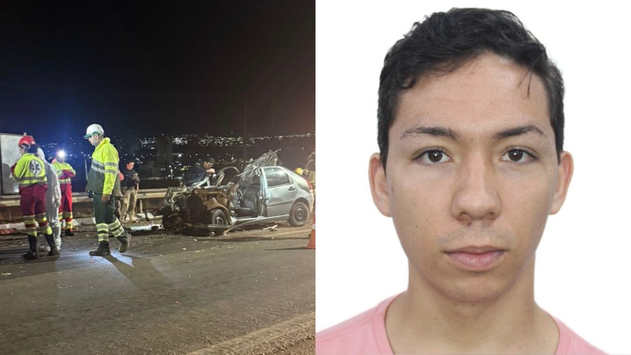 Jovem que morreu preso às ferragens em acidente próximo a Havan estava sem cinto de segurança