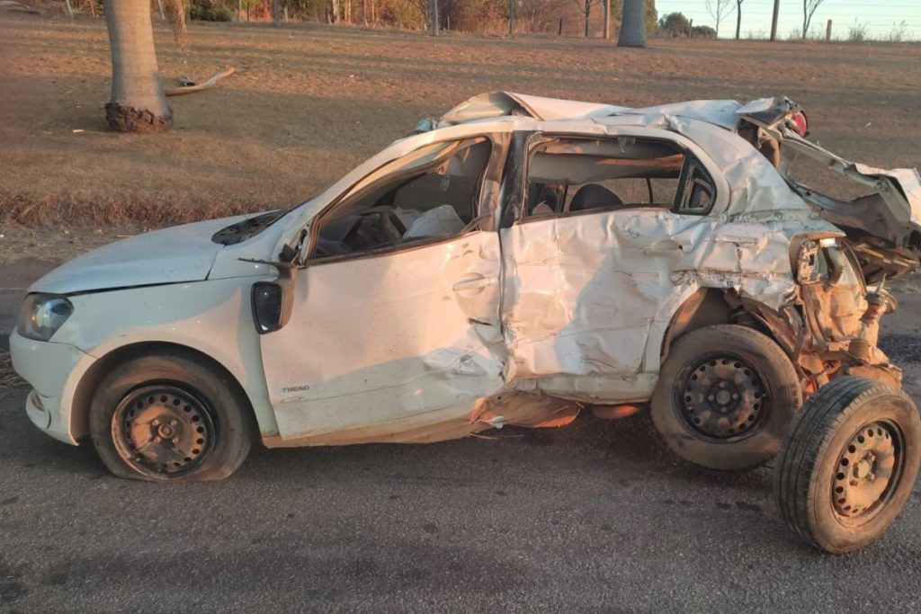 Quatro pessoas da mesma família morrem em grave acidente na BR-414, próximo a Anápolis