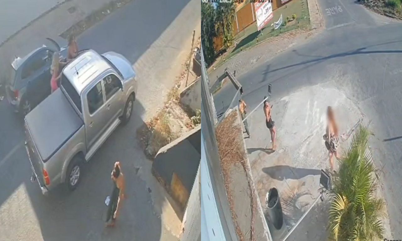 Motorista de caminhonete foi assaltado por travestis. (Foto: Reprodução)