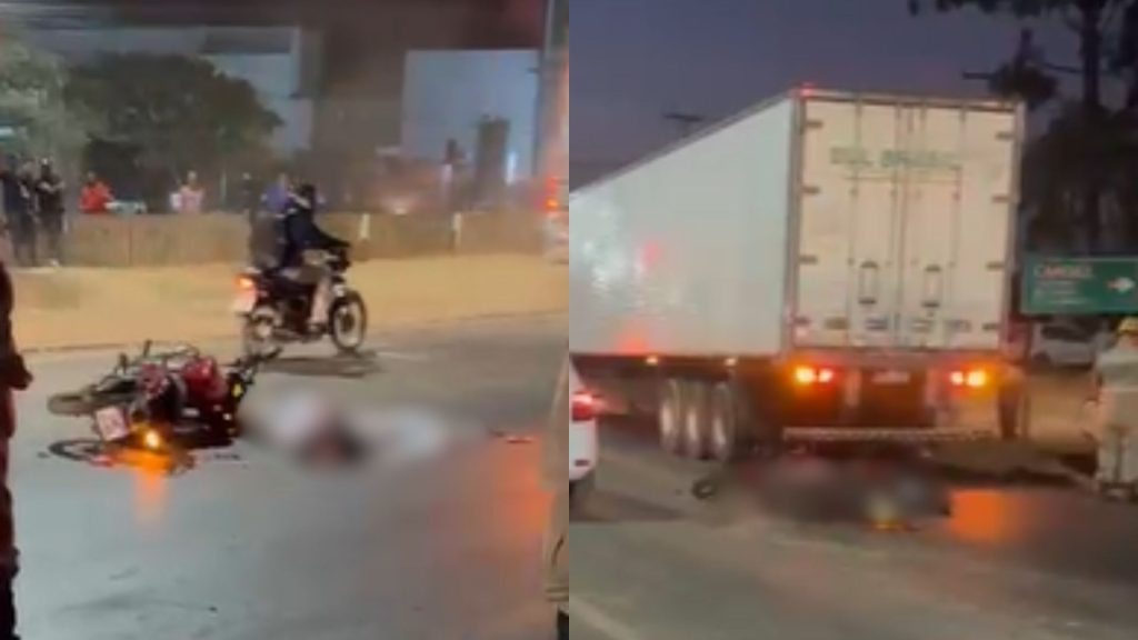 Motociclista morreu na hora. (Foto: Reprodução)